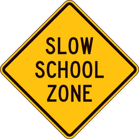 Debra Duffy DDS school zone sign